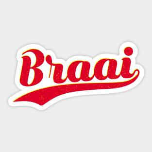 Braai Classic Sticker